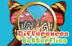 Jeu Differences Butterflies en ligne