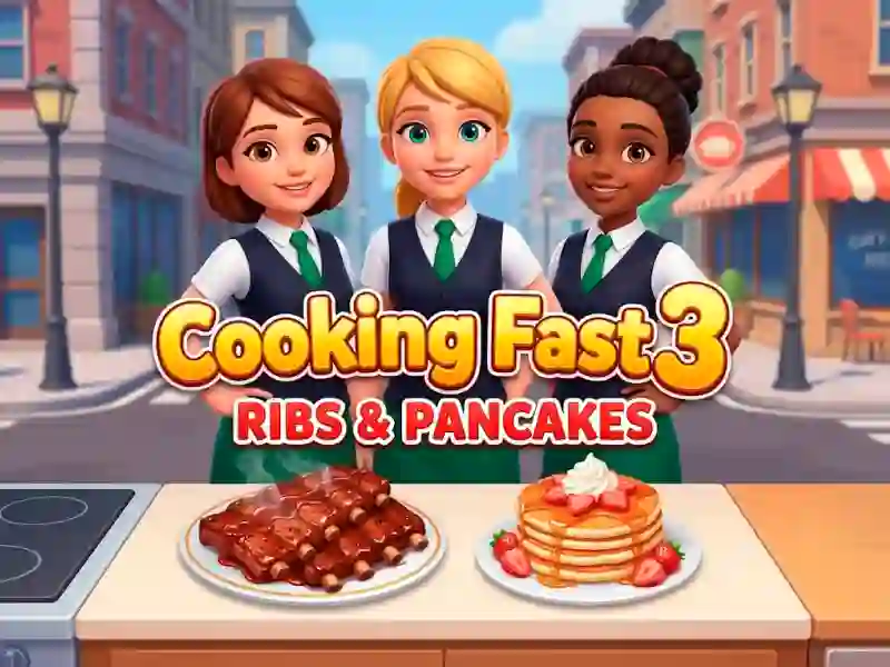 Jeu Cooking Fast 3: Ribs and Pancakes en ligne
