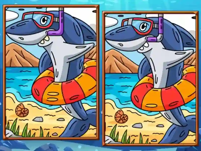 Jeu Marine Spot the Difference en ligne