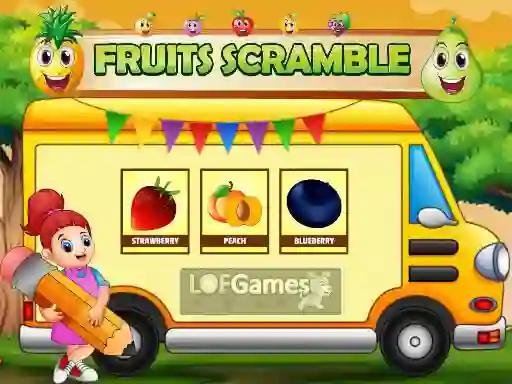 Jeu Fruits Scramble en ligne