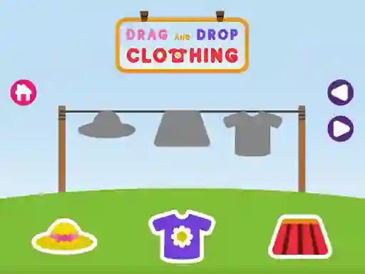 Jeu Drag and Drop Clothing en ligne