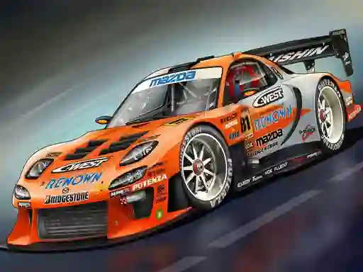 Jeu Race Car Slide en ligne