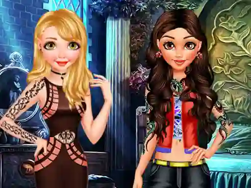 Jeu Princess Bad Girls Makeover en ligne