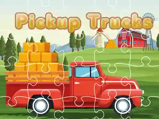 Jeu Pickup Trucks Jigsaw en ligne