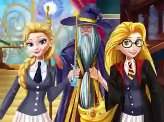 Jeu Princesses at School of Magic en ligne