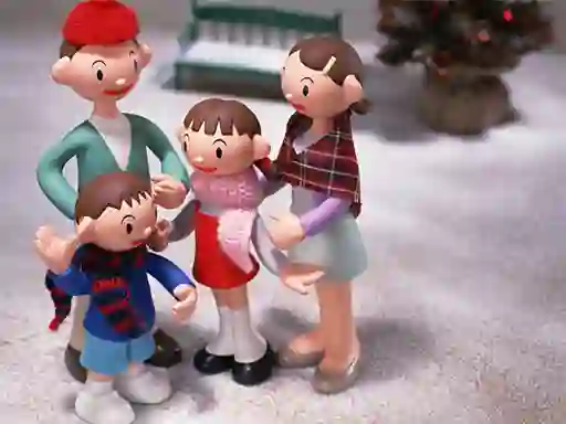 Jeu Christmas Clay Doll Puzzle en ligne