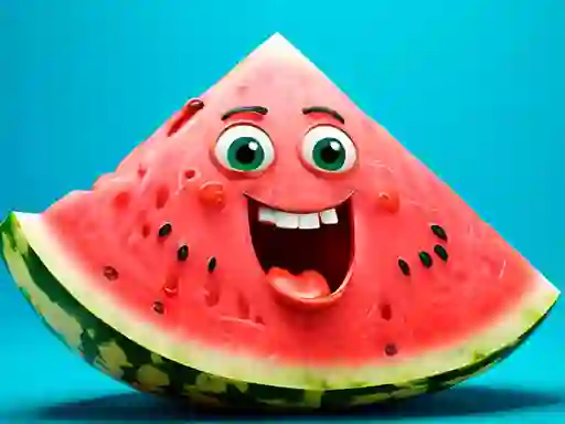Jeu Merge fruits: Fold the Watermelon! en ligne