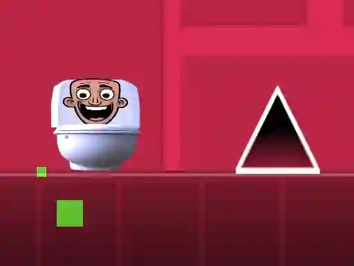 Jeu Geometry Dash Skibidi Toilet en ligne