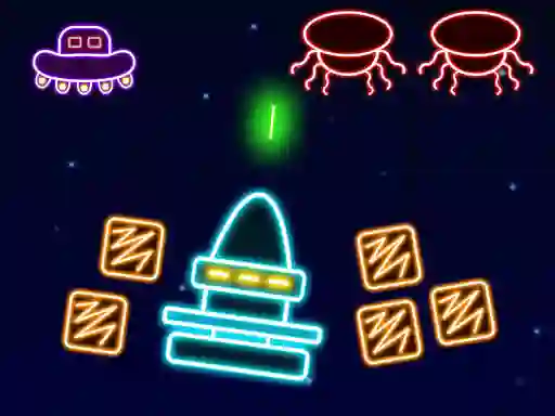 Jeu Neon Invaders en ligne