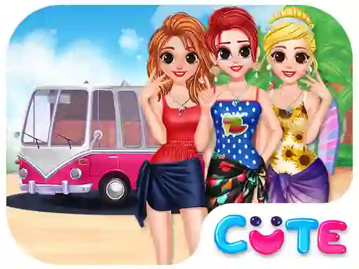 Jeu Besties Summer Vacation en ligne
