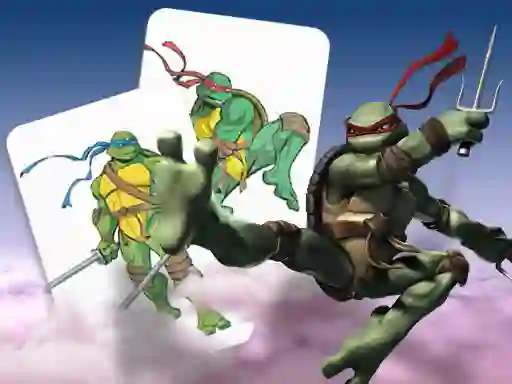 Jeu Ninja Turtles Memory card Match en ligne