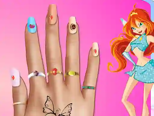 Jeu Winx Nail Makeover en ligne