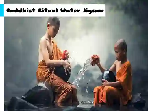 Jeu Buddhist Ritual Water Jigsaw en ligne