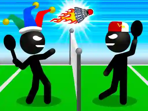 Jeu Stickman Sports Badminton en ligne