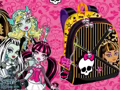 Jeu Monster High Backpack Design en ligne