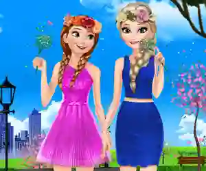 Jeu Sisters Spring Day en ligne