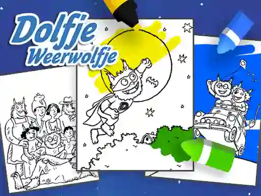 Jeu Coloring Alfie The Werewolf en ligne
