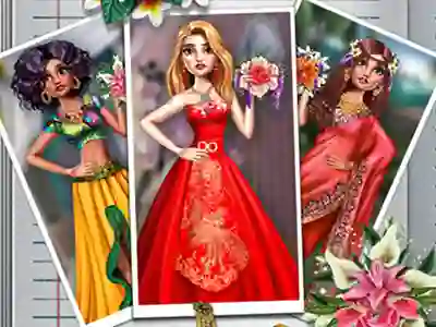 Jeu Exotic Wedding Looks en ligne