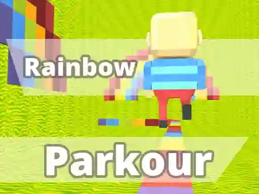 Jeu KOGAMA Rainbow Parkour en ligne