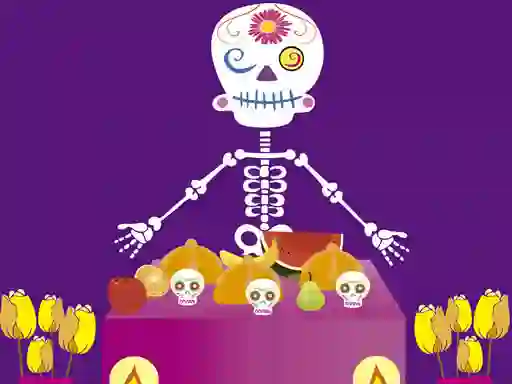 Jeu Skeleton party hidden en ligne