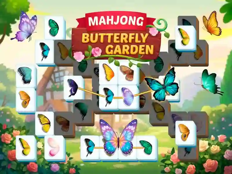 Jeu Mahjong Butterfly Garden en ligne