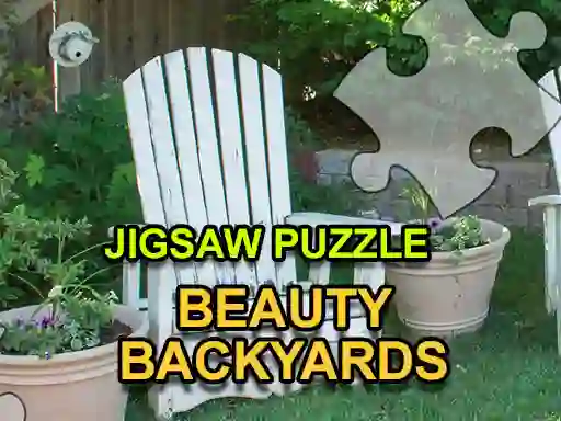 Jeu Jigsaw Puzzle: Beauty Backyards en ligne