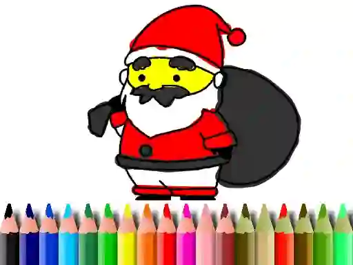 Jeu Back To School: Santa Claus Coloring en ligne