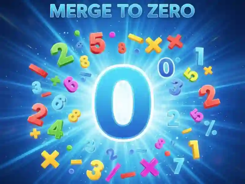 Jeu Merge To Zero en ligne