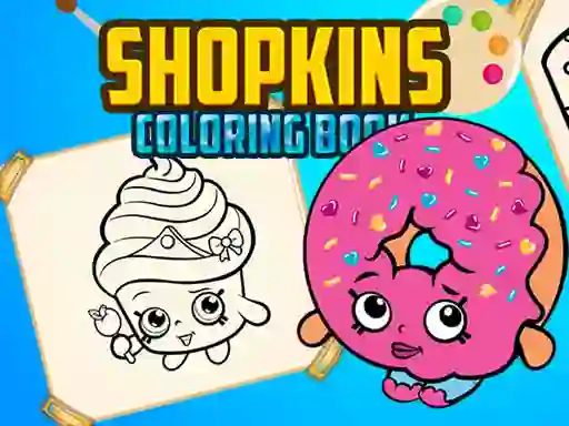 Jeu Shopkins Coloring Book en ligne
