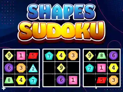Jeu Shapes Sudoku en ligne
