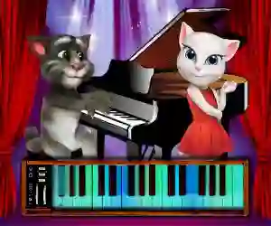 Jeu Talking Tom Piano Time en ligne