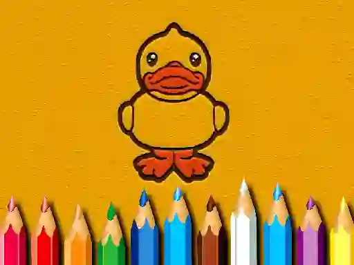 Jeu Back To School: Ducks Coloring Book en ligne
