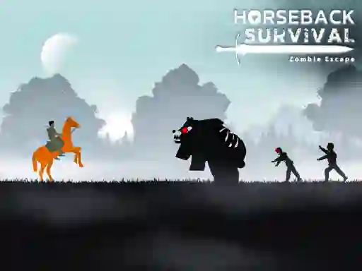 Jeu Horseback Survival Zombies Escape en ligne