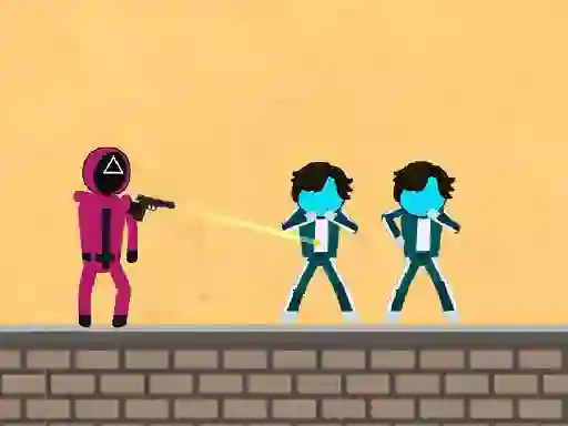 Jeu Squid Game 2D Shooting en ligne
