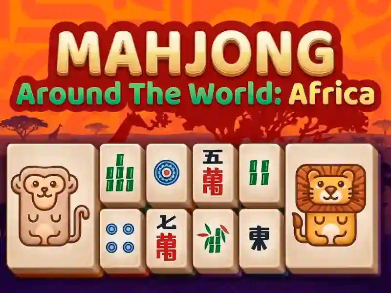 Jeu Mahjong Around The World Africa en ligne