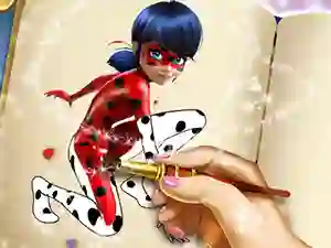 Jeu Dotted Girl Coloring Book en ligne