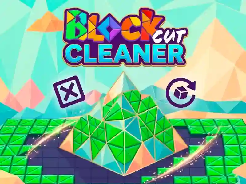 Jeu Block Cut Cleaner en ligne