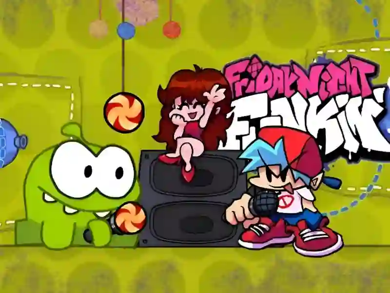 Jeu Friday Night Funkin VS Om Nom from Cut The Rope en ligne