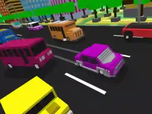 Jeu Blocky Highway Racing en ligne