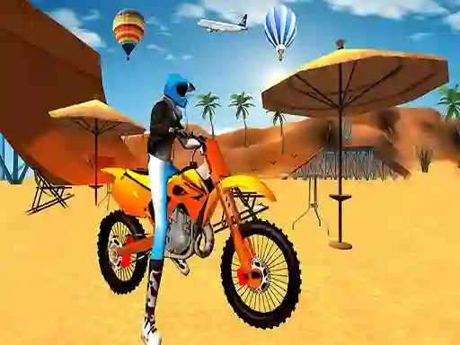 Jeu Motocross Beach Game: Bike Stunt Racing en ligne