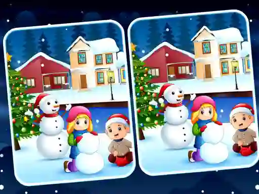 Jeu Winter differences en ligne