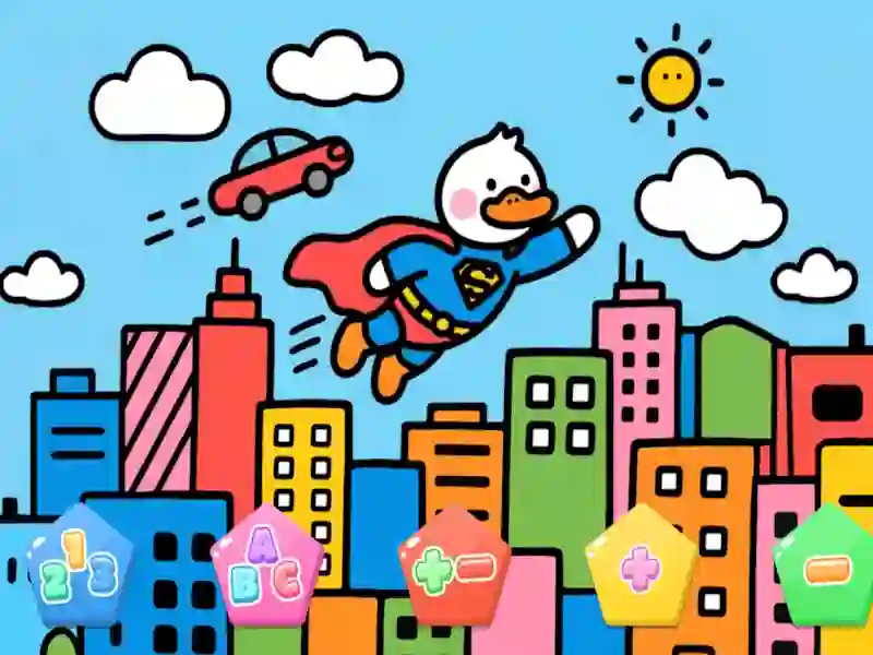 Jeu Color By Code Super Duck en ligne