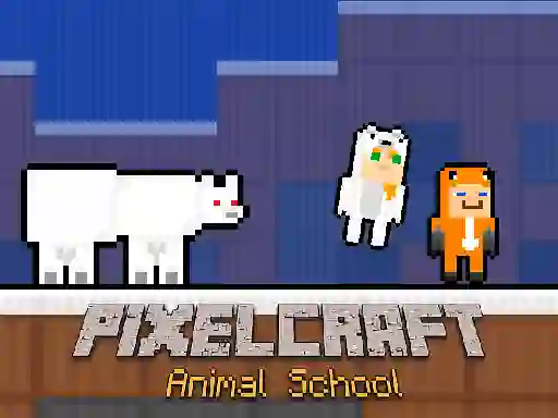 Jeu PixelCraft Animal School en ligne