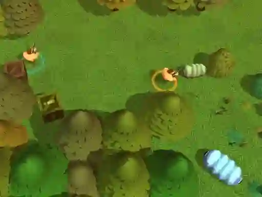 Jeu Worms Combat Coop en ligne