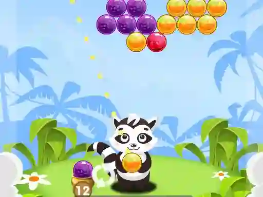 Jeu Bubble Shooter Raccoon en ligne
