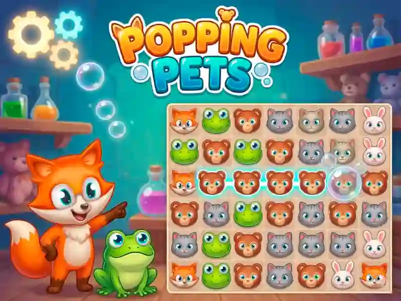 Jeu Popping Pets en ligne