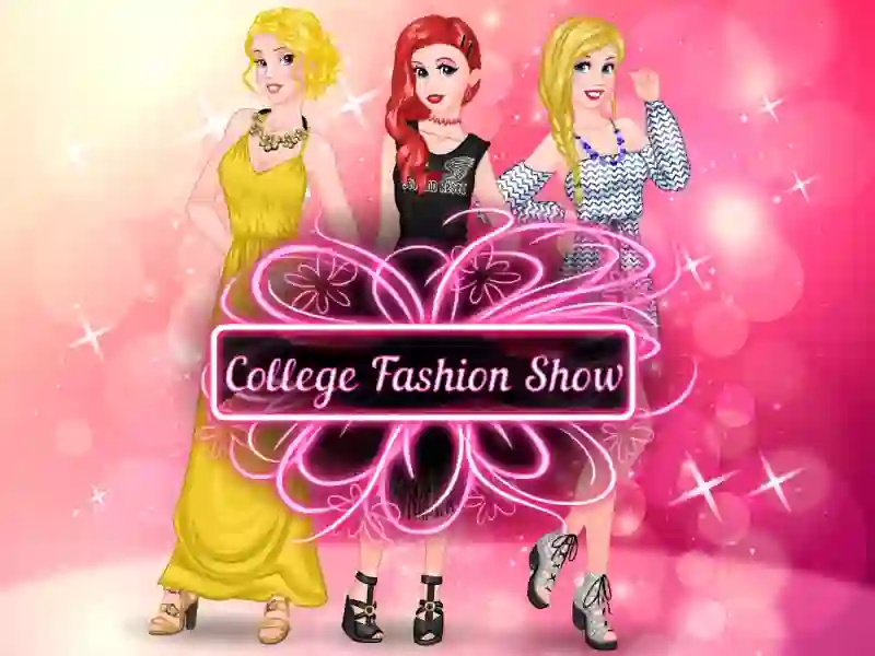 Jeu College Fashion Show en ligne