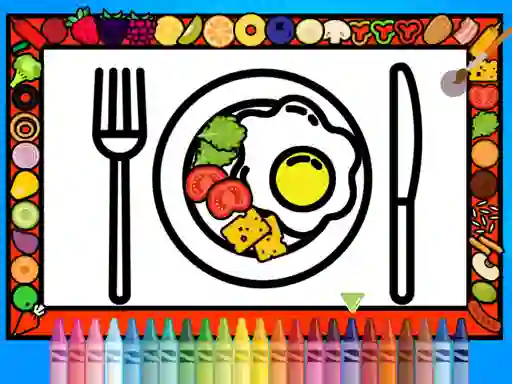 Jeu Color and Decorate Dinner Plate en ligne