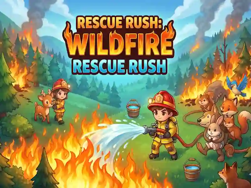 Jeu Rescue Rush: Wildfire en ligne