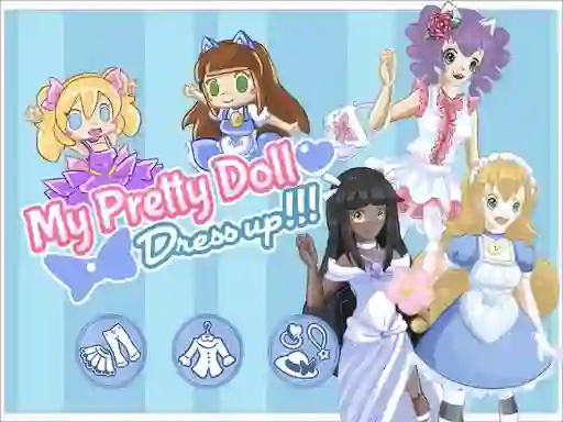 Jeu My pretty doll : Dress up en ligne
